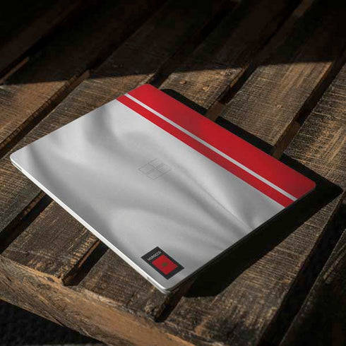 Morocco Soccer Flag Surface Laptop 2 Skin