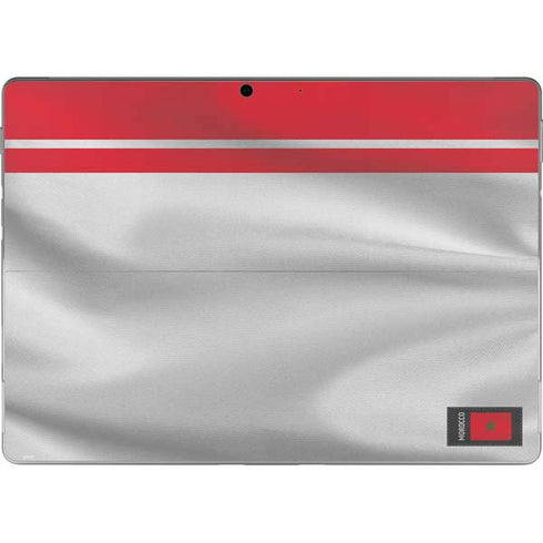 Morocco Soccer Flag Surface Pro 8 Skin