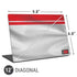 Morocco Soccer Flag Universal Laptop 12in (9.8 x 6.8in) Skin