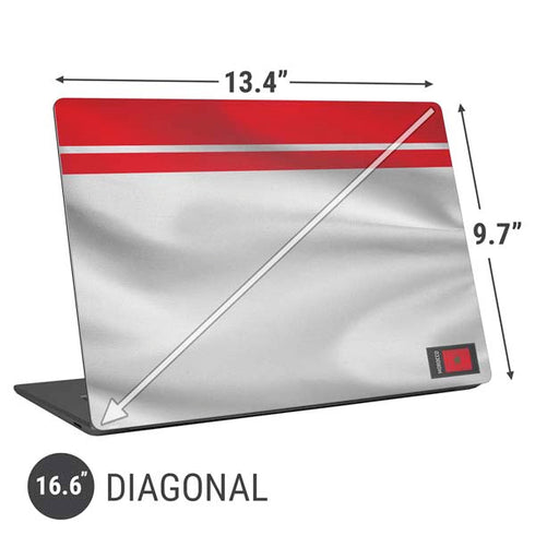 Morocco Soccer Flag Universal Laptop 16.6in (13.4 x 9.7in) Skin