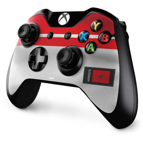 Morocco Soccer Flag Xbox One Controller Skin