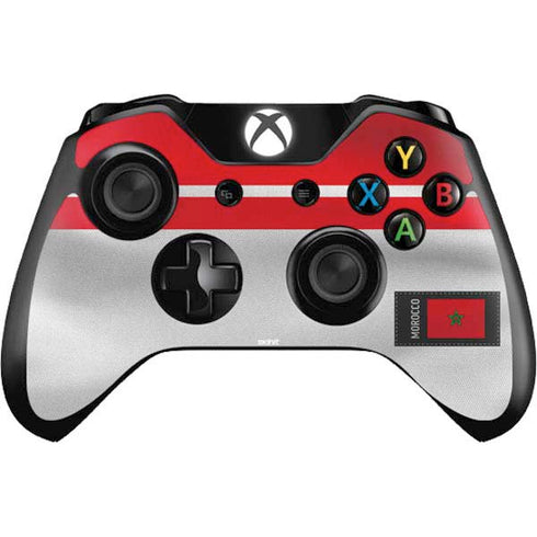 Morocco Soccer Flag Xbox One Controller Skin