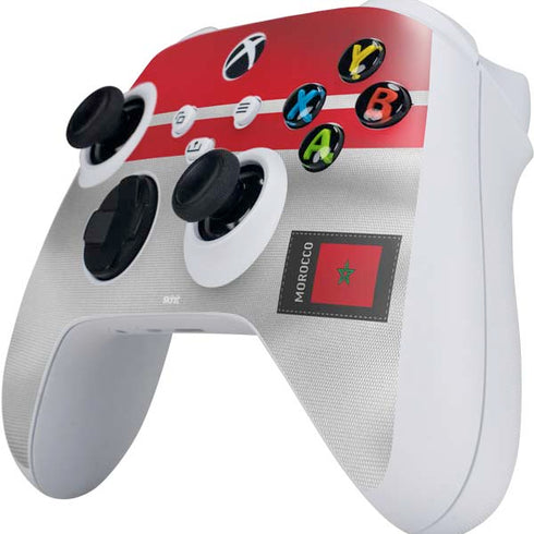 Morocco Soccer Flag Xbox Series S Controller Skin