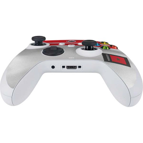 Morocco Soccer Flag Xbox Series S Controller Skin