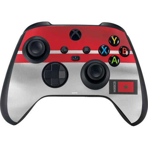 Morocco Soccer Flag Xbox Series X Controller Skin