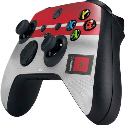 Morocco Soccer Flag Xbox Series X Controller Skin