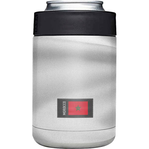 Morocco Soccer Flag Yeti Colster Can Insulator Skin