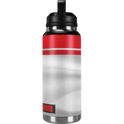 Morocco Soccer Flag YETI Rambler 36oz Bottle Skin