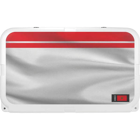 Morocco Soccer Flag YETI Tundra 45 Hard Cooler Skin