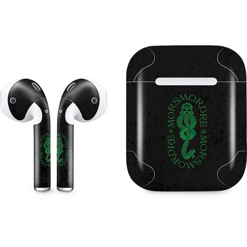 Wizarding Worlds Harry Potter Morsmorder Death Eater Dark Mark Apple AirPods Skin