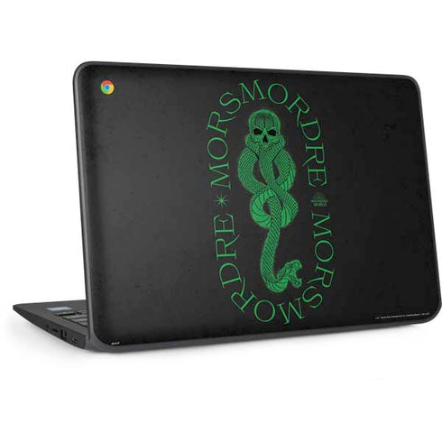 Wizarding Worlds Harry Potter Morsmorder Death Eater Dark Mark HP Chromebook Skin