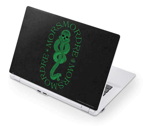 Wizarding Worlds Harry Potter Morsmorder Death Eater Dark Mark Acer Chromebook Skin