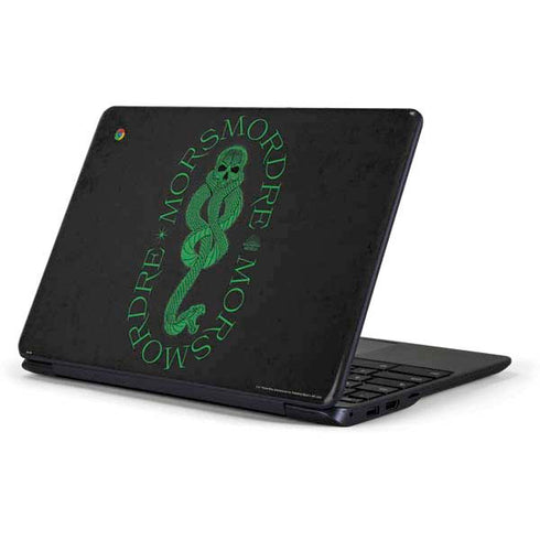 Wizarding Worlds Harry Potter Morsmorder Death Eater Dark Mark Samsung Chromebook Skin
