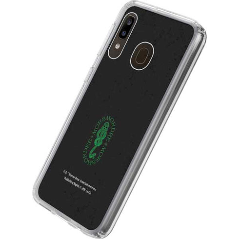 Wizarding Worlds Harry Potter Morsmorder Death Eater Dark Mark Galaxy A20 Clear Case