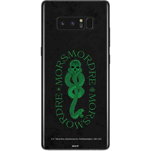Wizarding Worlds Harry Potter Morsmorder Death Eater Dark Mark Galaxy Note 8 Skin