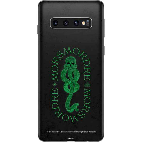 Wizarding Worlds Harry Potter Morsmorder Death Eater Dark Mark Galaxy S10 Skin