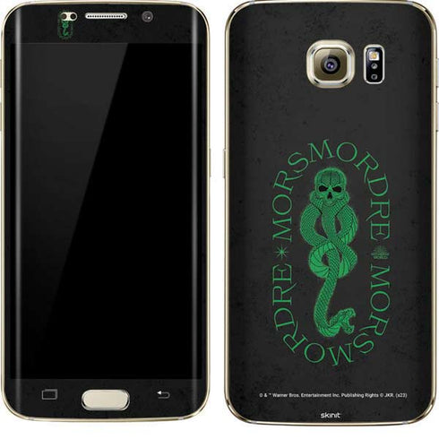 Wizarding Worlds Harry Potter Morsmorder Death Eater Dark Mark Galaxy S7 Edge Skin