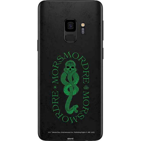 Wizarding Worlds Harry Potter Morsmorder Death Eater Dark Mark Galaxy S9 Skin