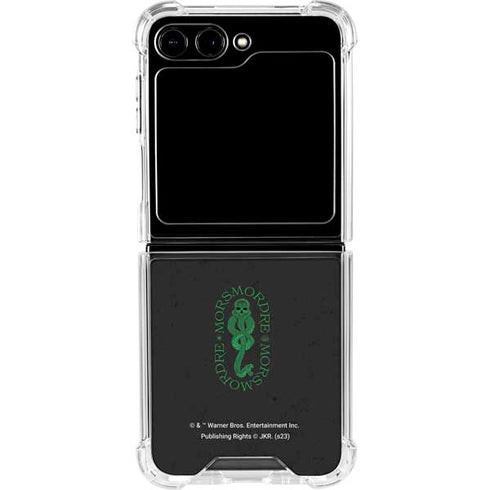 Wizarding Worlds Harry Potter Morsmorder Death Eater Dark Mark Galaxy Z Flip5 5G Clear Case