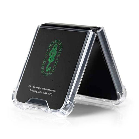 Wizarding Worlds Harry Potter Morsmorder Death Eater Dark Mark Galaxy Z Flip5 5G Clear Case