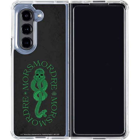 Wizarding Worlds Harry Potter Morsmorder Death Eater Dark Mark Galaxy Z Fold5 5G Clear Case