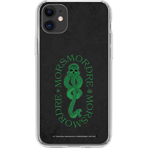 Wizarding Worlds Harry Potter Morsmorder Death Eater Dark Mark iPhone 11 Clear Case