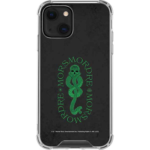 Wizarding Worlds Harry Potter Morsmorder Death Eater Dark Mark iPhone 14 Plus Clear Case