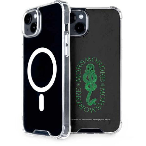 Wizarding Worlds Harry Potter Morsmorder Death Eater Dark Mark iPhone 15 Plus MagSafe Case