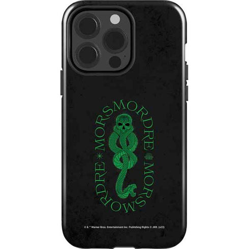 Wizarding Worlds Harry Potter Morsmorder Death Eater Dark Mark iPhone 15 Pro Impact Case