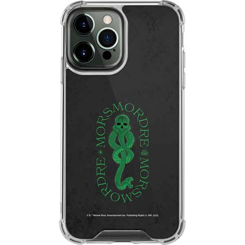 Wizarding Worlds Harry Potter Morsmorder Death Eater Dark Mark iPhone 14 Pro Max Clear Case