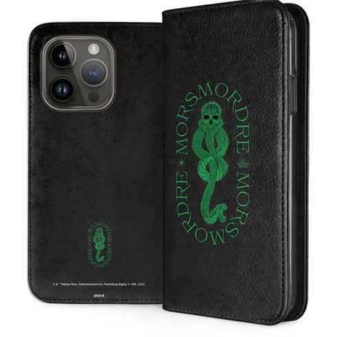 Wizarding Worlds Harry Potter Morsmorder Death Eater Dark Mark iPhone 15 Pro Folio Case
