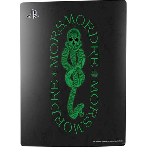 Wizarding Worlds Harry Potter Morsmorder Death Eater Dark Mark PS5 Console Skin
