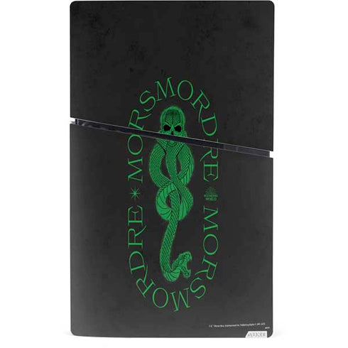 Wizarding Worlds Harry Potter Morsmorder Death Eater Dark Mark PS5 Slim Digital Edition Console Skin