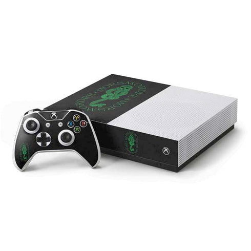 Wizarding Worlds Harry Potter Morsmorder Death Eater Dark Mark Xbox One S All-Digital Edition Bundle Skin