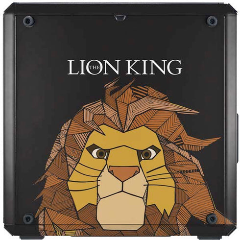 Disney The Lion King Mosaic Simba Art Cooler Master MasterBox Q300L Mini Tower Skin