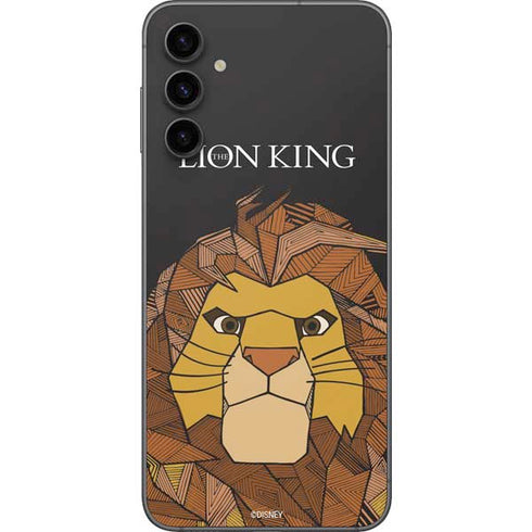Disney The Lion King Mosaic Simba Art Galaxy A14 5G Skin