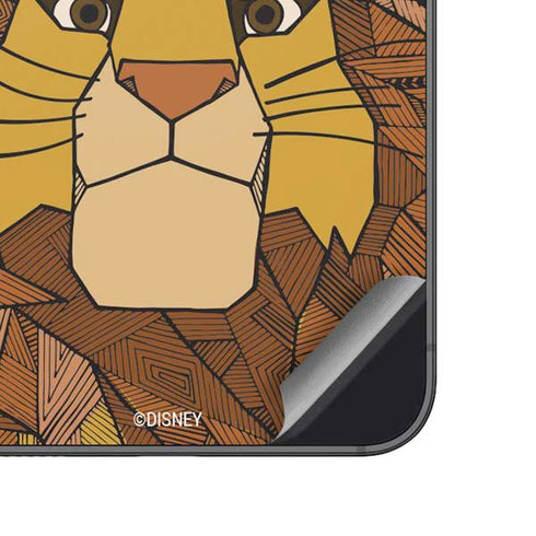 Disney The Lion King Mosaic Simba Art Galaxy A14 5G Skin