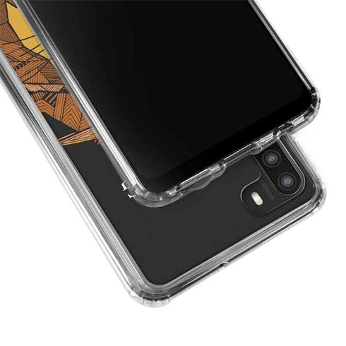 Disney The Lion King Mosaic Simba Art Galaxy A21 Clear Case