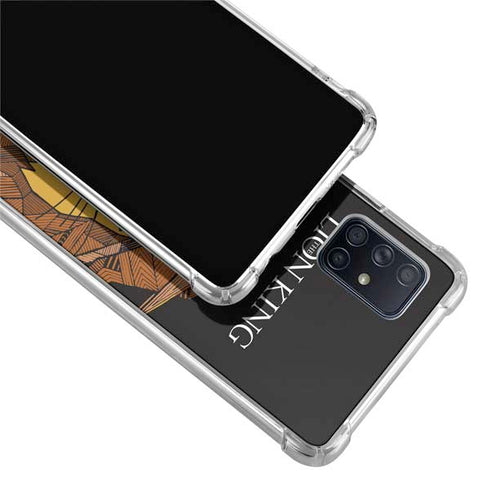 Disney The Lion King Mosaic Simba Art Galaxy A71 5G Clear Case