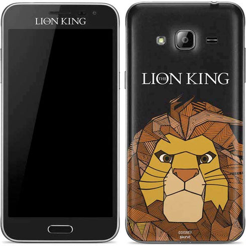 Disney The Lion King Mosaic Simba Art Galaxy J3 Skin