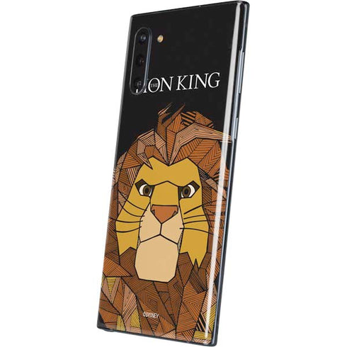 Disney The Lion King Mosaic Simba Art Galaxy Note 10 Skin