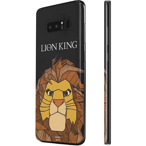 Disney The Lion King Mosaic Simba Art Galaxy Note 8 Skin