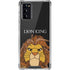 Disney The Lion King Mosaic Simba Art Galaxy Note20 5G Clear Case