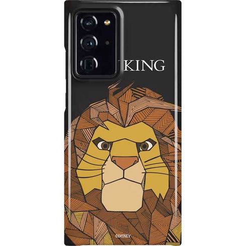 Disney The Lion King Mosaic Simba Art Galaxy Note20 Ultra 5G Lite Case
