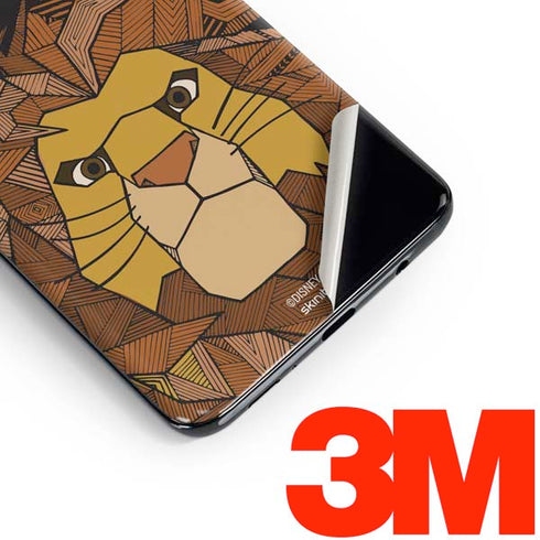 Disney The Lion King Mosaic Simba Art Galaxy S10 Plus Skin