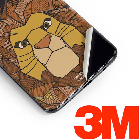 Disney The Lion King Mosaic Simba Art Galaxy S10e Skin