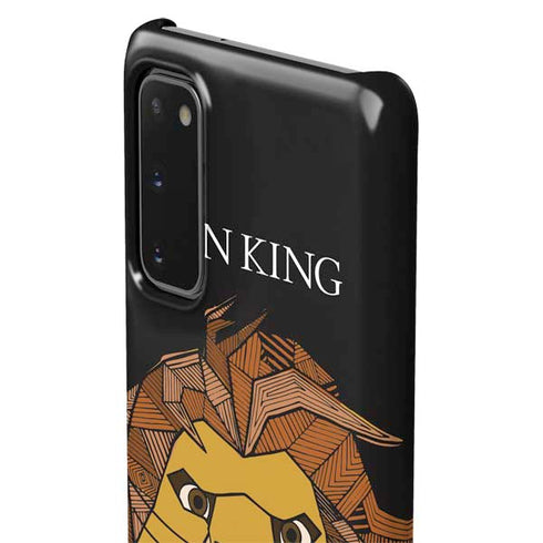 Disney The Lion King Mosaic Simba Art Galaxy S20 Lite Case