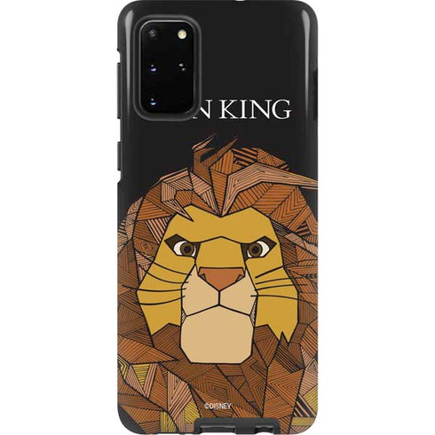 Disney The Lion King Mosaic Simba Art Galaxy S20 Plus Pro Case