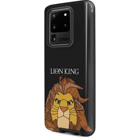 Disney The Lion King Mosaic Simba Art Galaxy S20 Ultra 5G Pro Case