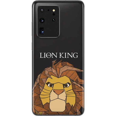 Disney The Lion King Mosaic Simba Art Galaxy S20 Ultra 5G Skin